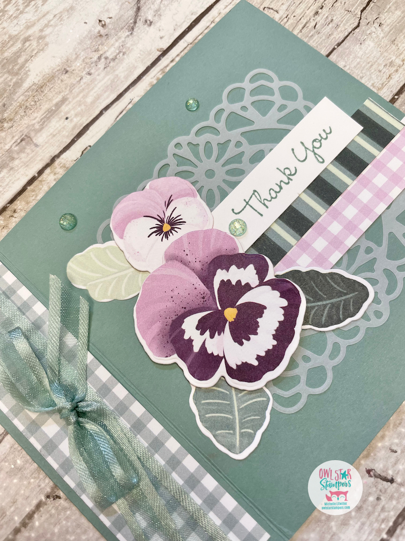 Making a Stampin’ Up! Book Binding Fun Fold Card
