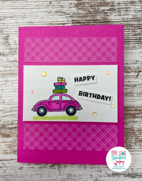 Making Three Adorable Cards With The Driving By Stampin Up Stamp Set