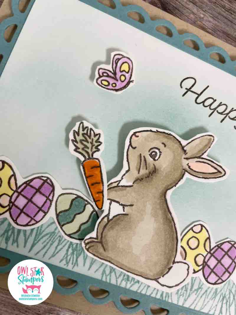 Using the Stampin’ Up! Easter Bunny Stamp Set to Make Two Cards