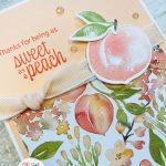 sweet as a peach stampin up