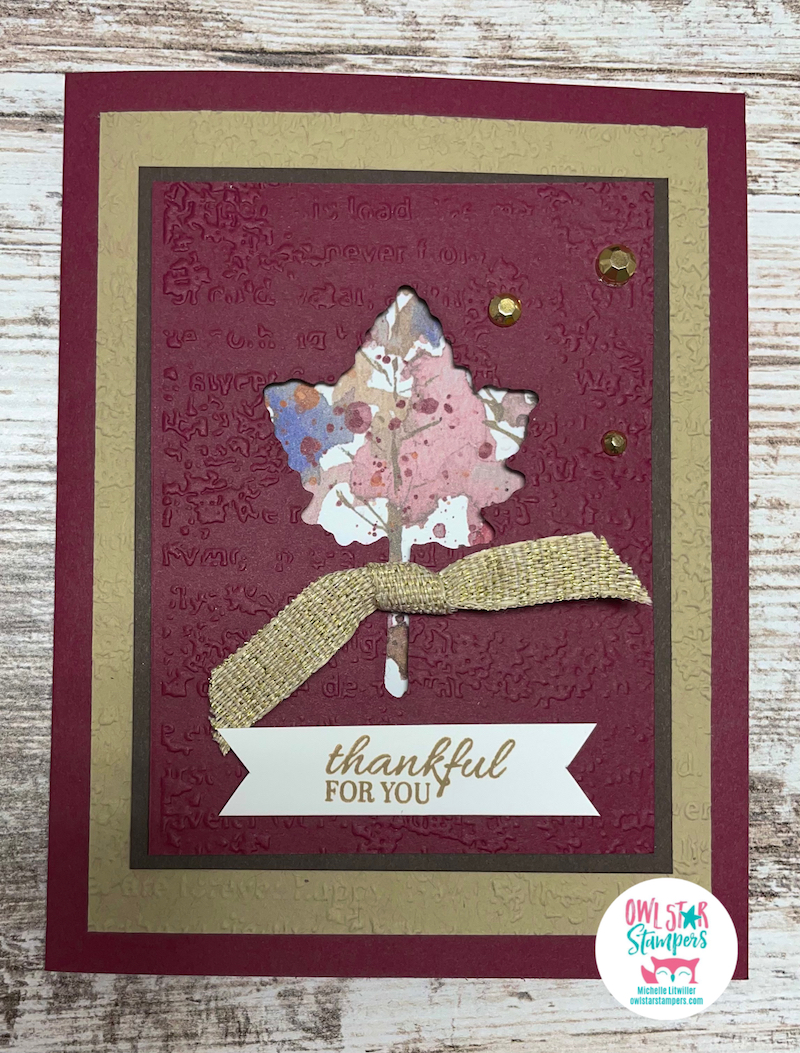Three Fall Cards Using the Stampin’ Up! Gorgeous Leaves Bundle