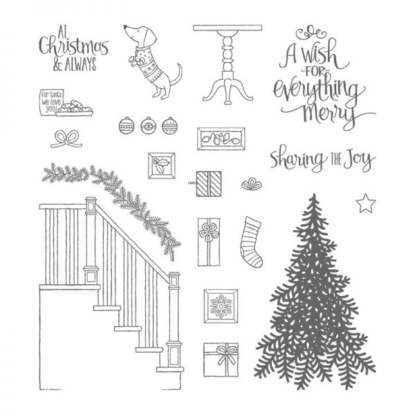 My 4 Favorite Stampin Up Christmas Stamps of 2017