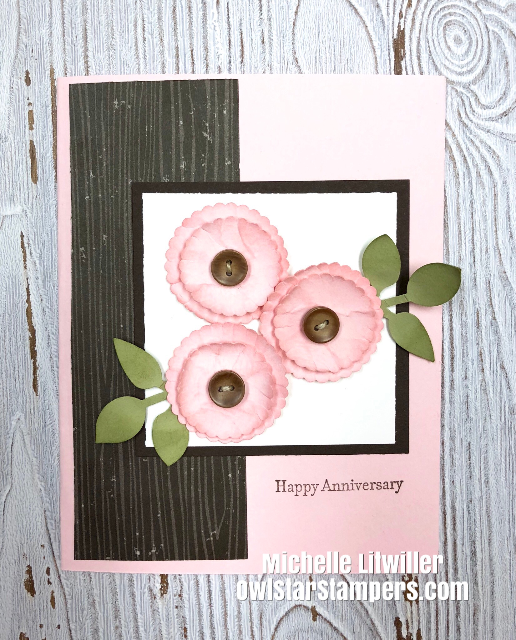 Using the Stampin’ Up! Scallop Punches to Make Some Fun Flower Cards